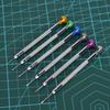 6pcs Silver Watch Screwdriver Aluminum Construction Watch Repair Tools  Watchmaking