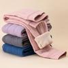 Warm Thicken Boys and Girls Thick Cotton Pants Winter Plus Velvet Children High Waist Trousers Leggings Cotton Padded Pants