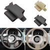 Hand-stitch Perforated Microfiber Leather Car-styling Steering Wheel Cover For Fiat 500 2007-2015 500e 2014-2018 500C 2014-2017