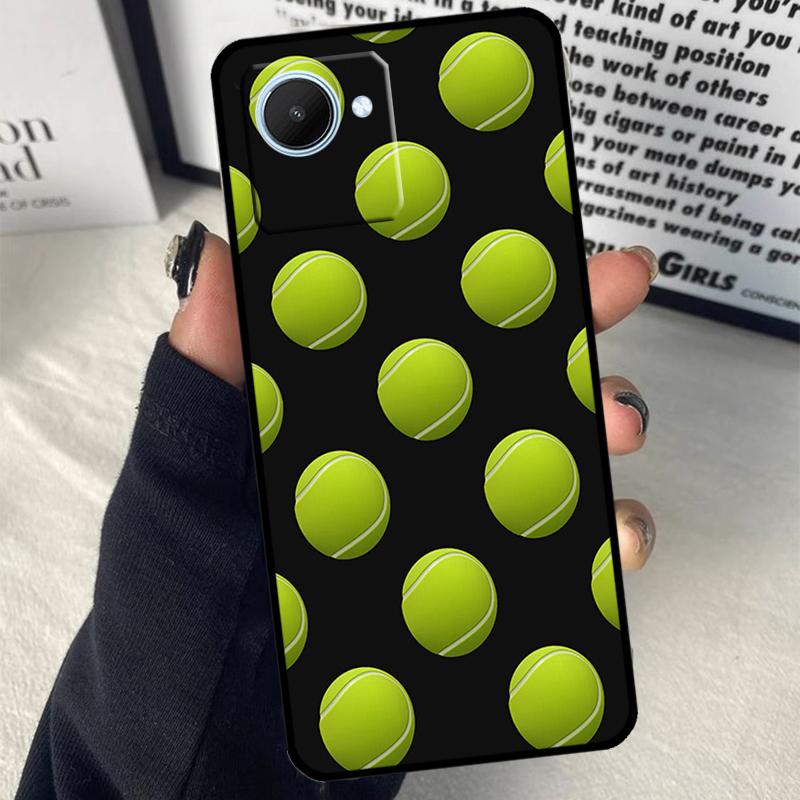 Теннисные мячи для Realme C63 C71 C55 C67 C51 C75 C61 C65 C53 10 11 12 13 14 15 Pro Plus GT6 GT7 Pro Чехол