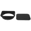 Haoge Bayonet Metal Square Lens Hood Shade and Cap for Sony Sony FE 85mm SEL85F18 Lens LH-S85B F1.8