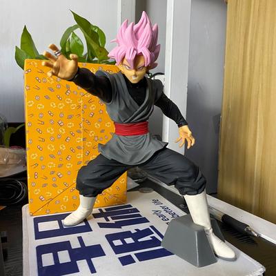 Аниме Dragon Ball Z Взрыв Черный Гоку Боевая Форма Фигурка Действия ПВХ Модель Коллекционные Фигурки Украшение Детская Игрушка Кукла Подарки