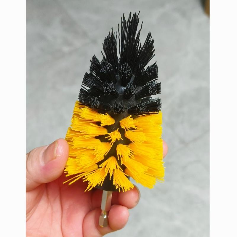 Versatile Drill Brush for Deep Cleaning Perfect for Bathroom, Kitchen, and Car Surfaces Kitchen, Sink, Tub, Floor/Wall