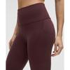 Lululemon Wunder Train High Rise Tight с карманами 25 Goodnight Plum