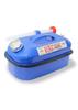 Meltec FZD-10 10L Portable Gasoline Can, Fire Service Law Compliant, KHK [Zinc-Plated Steel Plate], Steel Plate Thickness: 0.8mm, Stackable, Blue