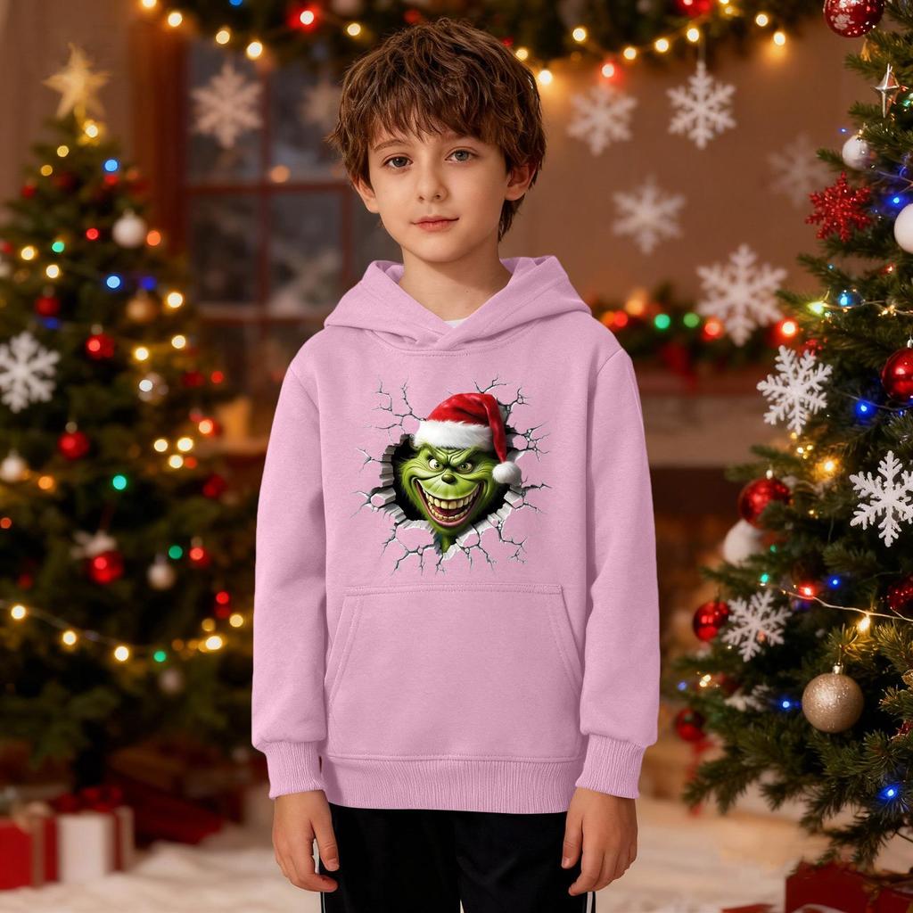 Christmas Sweatshirt Boys Girls Ugly Xmas Christmas Shirt Crewnek Toddler Long Sleeve Pullover Outfit Tops