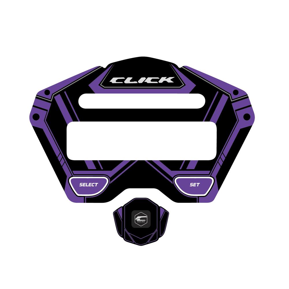 2 шт./компл. декоративные светоотражающие наклейки на приборную панель мотоцикла, наклейки на аксессуары для мотоциклов для Honda Click 125i V2 CLICK 125 i v2 CLICK150