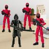 3D-печатная фигурка робота с подвижными суставами, игрушка-модель персонажа из телесериала, фигурка-манекен, украшение для домашнего офиса, орнамент