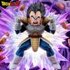 22 см/8,66 дюйма Аниме Фигурка Dragon Ball Веджета Фигурки Действия ПВХ Статуя Настольное Украшение Коллекционная Модель Игрушки Подарки Круглая Сенсорная Сжимающаяся Прыгучая