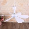 5v 6 Blades Ceiling Fan 16.5 Inch Hanging Usb Fan Air Cooler For Camping Dormitory Home Bed