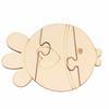 Puzzle To Decorate - Wood - Set of 4 - Mixed - Child - Customizable