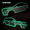 Светящиеся светоотражающие наклейки для автомобиля, светоотражающие наклейки для автомобиля, светоотражающие ленты для стайлинга автомобилей