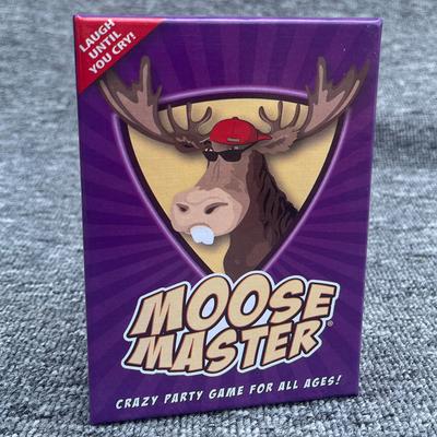Английская версия Moose Master Moose Master Party Веселая игра Party Cards