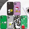 Чехол для телефона ED44 S-Snoopys для iPhone 6 6s 7 8 11 12 13 14 15 XS Pro Max XR X SE Samsung S20 S21 S22 S23 S24 FE Ultra Plus Lite S21S A55