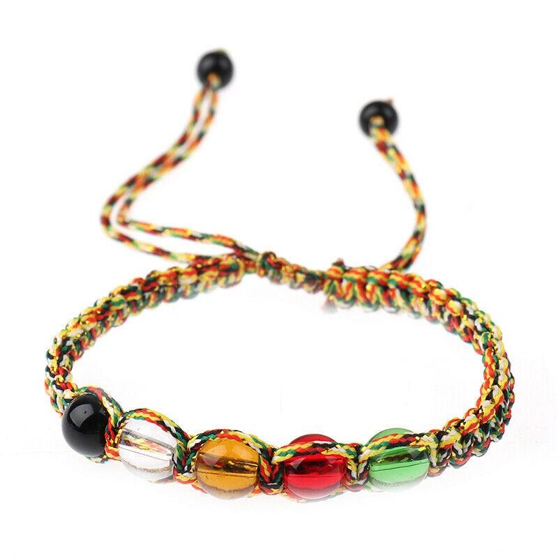 Браслет «Пять элементов природы» по фэн-шуй, регулируемый на удачу и богатство