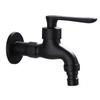 Black Mop Pool Faucet Washing Machine Faucet Fully Automatic Wholesale All Copper Extended Faucet