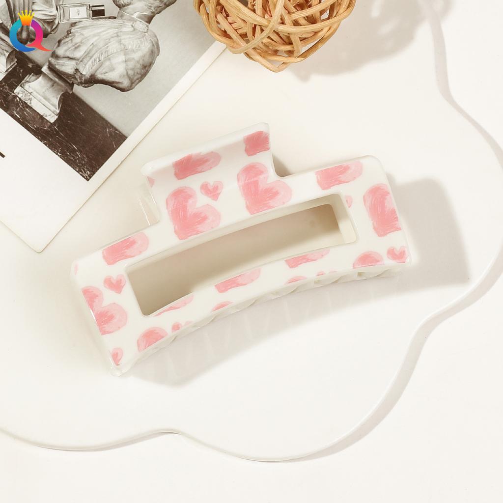 Printed Hair Clip Shark Clip Leopard Clip Large Summer Clip Hair Accessories