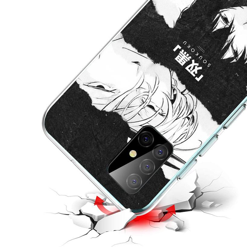 Чехол для телефона Bungo Stray Dogs Double Black Cover для Samsung Galaxy A12 A22 A32 A52 A72 A02S Чехол для телефона Note 20 Ultra 10 S10 Plus