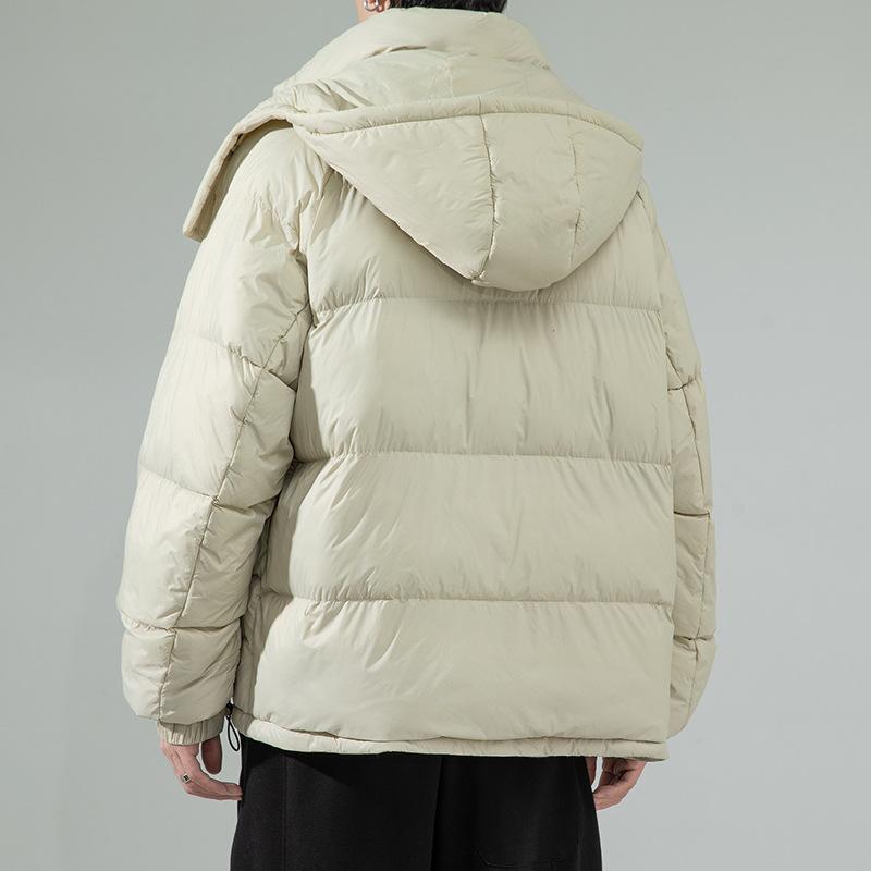 Autumn and Winter Down Jacket New Minimalist and High-end Men's 90 White Duck Down Casual Trend Fashion Versatile Jacket