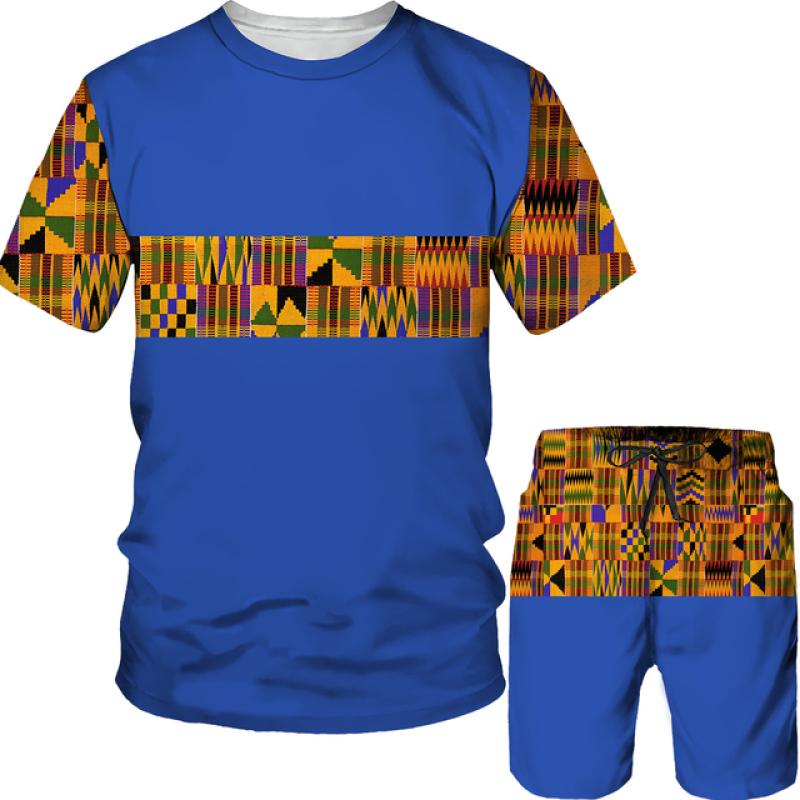 Забавная мужская футболка с 3D принтом Dashiki в африканском стиле, шорты, мужской спортивный костюм, наряды на заказ в народном стиле, футболки/шорты/костюм унисекс, женская мужская одежда