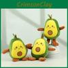 Avocado Unique Fourinch Plush Keychain Cute Stuffed Doll Perfect For Kids Gift Ideas