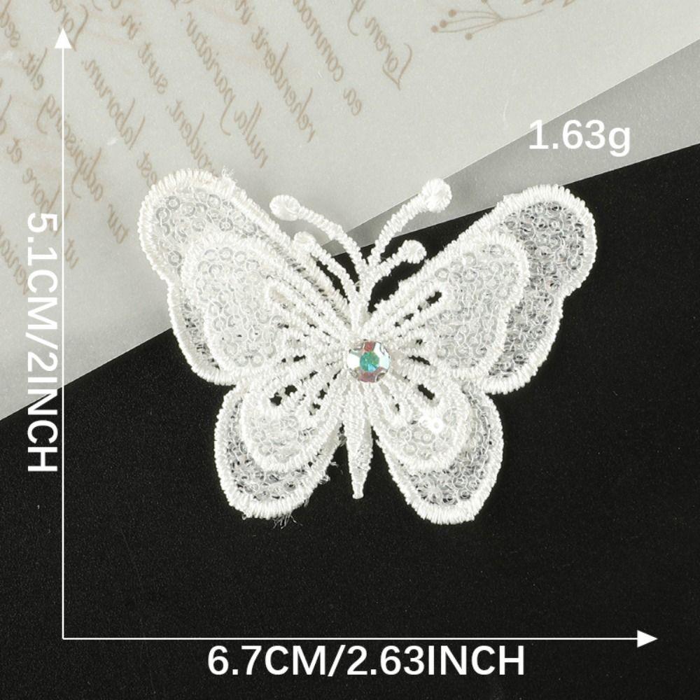 Нашивки для одежды необычной формы пришивные DIY аппликации для одежды вышитые тканевые нашивки