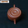 140ml Luxury Yixing Purple Clay Teapots Handmade Large Caliber Pot Raw Ore Red Mud Kettle Chinese Zisha Tea Set Tableware Craft