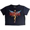 Womens/Ladies Angelic Cotton Crop Top