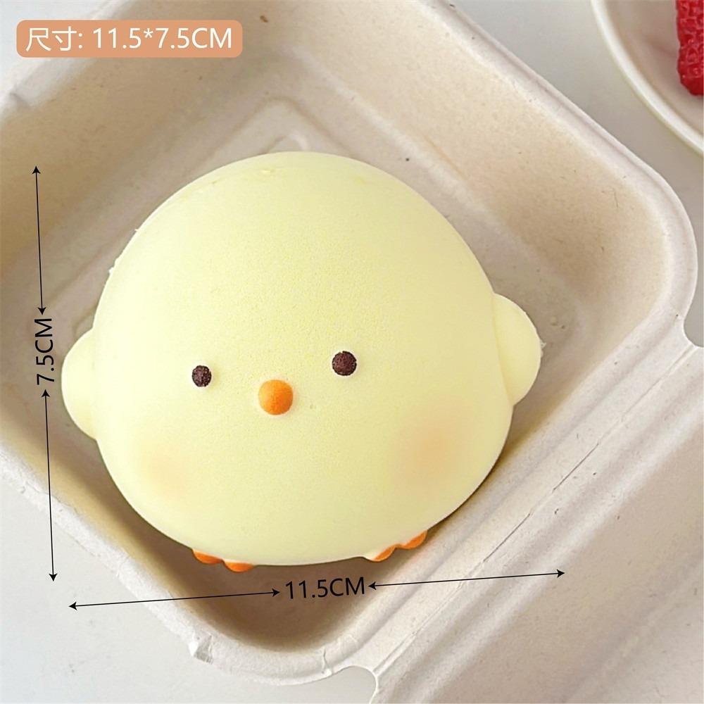 Милая хлебная игрушка-сквиши, медленно поднимающаяся, сжимаемая, фиджет-игрушки, забавная для снятия стресса, антистресс, зажимаемая, моти-сквиши игрушка для детей, подарок взрослому