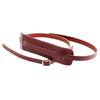 VOX 60's Vintage Leather Guitar Strap MM25-BRG Red