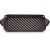 Cast Iron Rectangular Grill Pan Le Creuset 32x22 Cm, Matte Black (20202320000460)