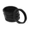 Perfk 5-Piece Microphone Slip Protective Rings, Microphone Accessories, Available In 3 Colors - Black