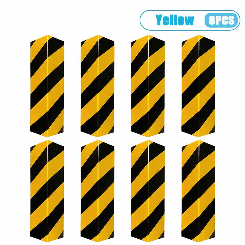 1-10PCS Universal Fit Foam Garage Wall Corner Bumper Guard Anti Collision Scratch Protector Sticker for Car Parking Column