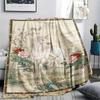 Unicorn Animal Print Flannel Blanket, High quality Comfortable for All Seasons, Home Decor, Warmth and Comfort, Perfect for Christmas Gifts139