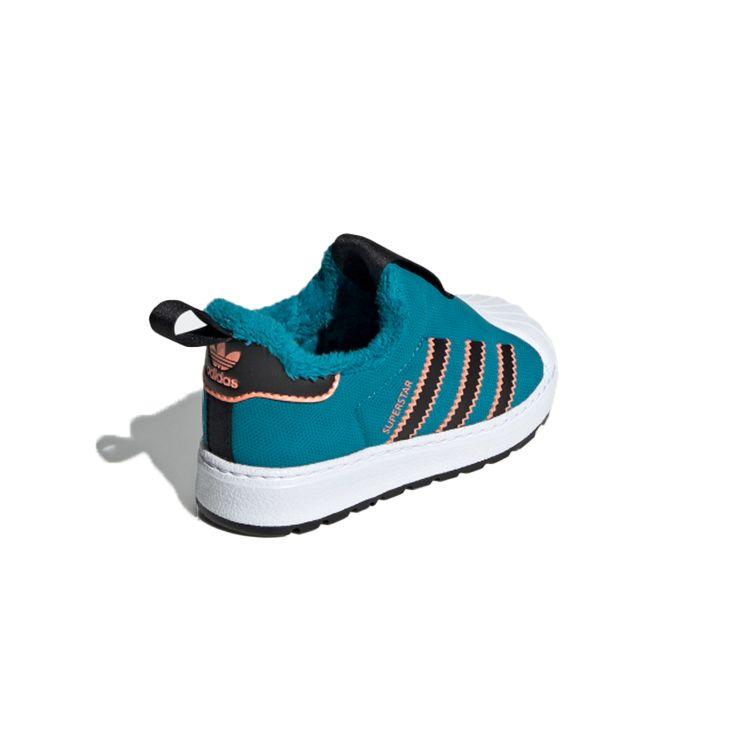 adidas Оригинальные парусиновые кроссовки Superstar Удобные низкие прогулочные туфли Детская обувь Синий Черный Белый EE6418
