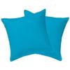 Pillowcase - TURQUOISE - 65x65cm - 100% Cotton - 57 Threads/cm² - Machine Washable