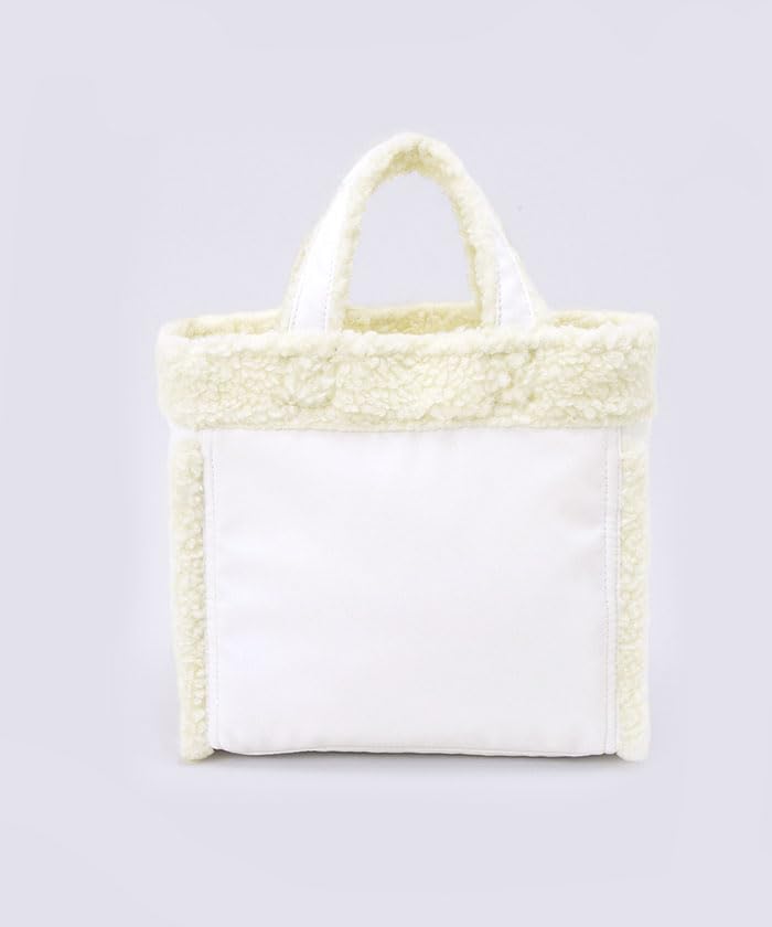 Официальная сумка-тоут SMALL TWO WAY DENIM White Sherpa [LeSportsac] TOTE/1559 Женская джинсовая/кремовая