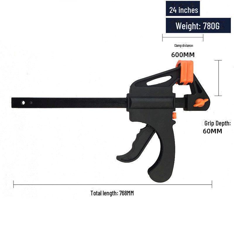 Two-Way Quick Trigger F Clamp for Woodworking