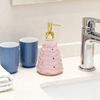 Yousheng Christmas Soap Dispenser Refillable Leak Proof Decorative Pump Bottle Holiday Christmas Tree Hand Soap Dispenser