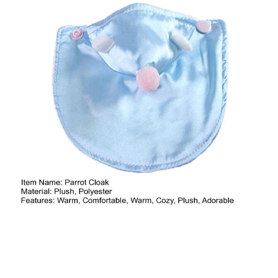 Плащ Попугая Милый Костюм Птиц для Косплея Фотографии Наряд для Домашних Птиц для Волнистого Попугайчика Жако Попугая-Монаха Конура Кореллы Неразлучников Вьюрков