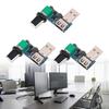 Регулятор скорости USB-вентилятора Регулятор скорости DC4-12V Снижение шума Многоступенчатая регулировка Губернатор
