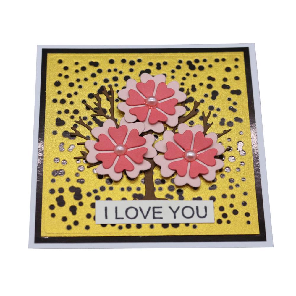 Квадратная рамка с отверстием под фон металлический серебристый трафарет тиснение вырубные штампы для скрапбукинга бумага альбом карты изготовление