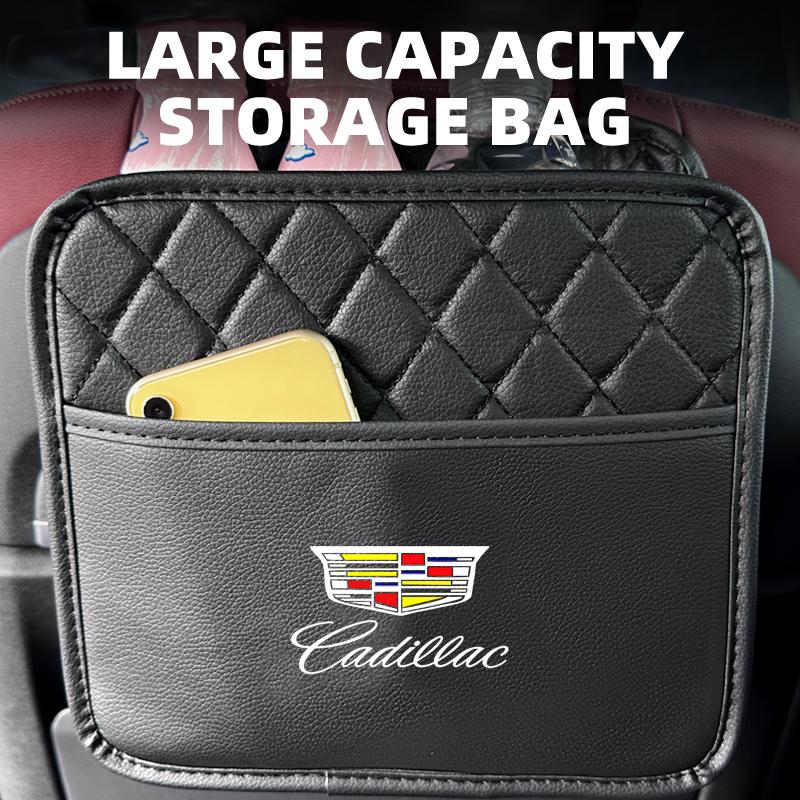 Car Backseat Storage Box Car Organizer Protector Hanging Storage Bag For Cadillac XT4 XT6 CTS DTS STS XTS ATS BLS SLS CT5