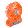 Portable Rechargeable LED Light Fan  Cooler  Desk USB 18650 Battery Fan