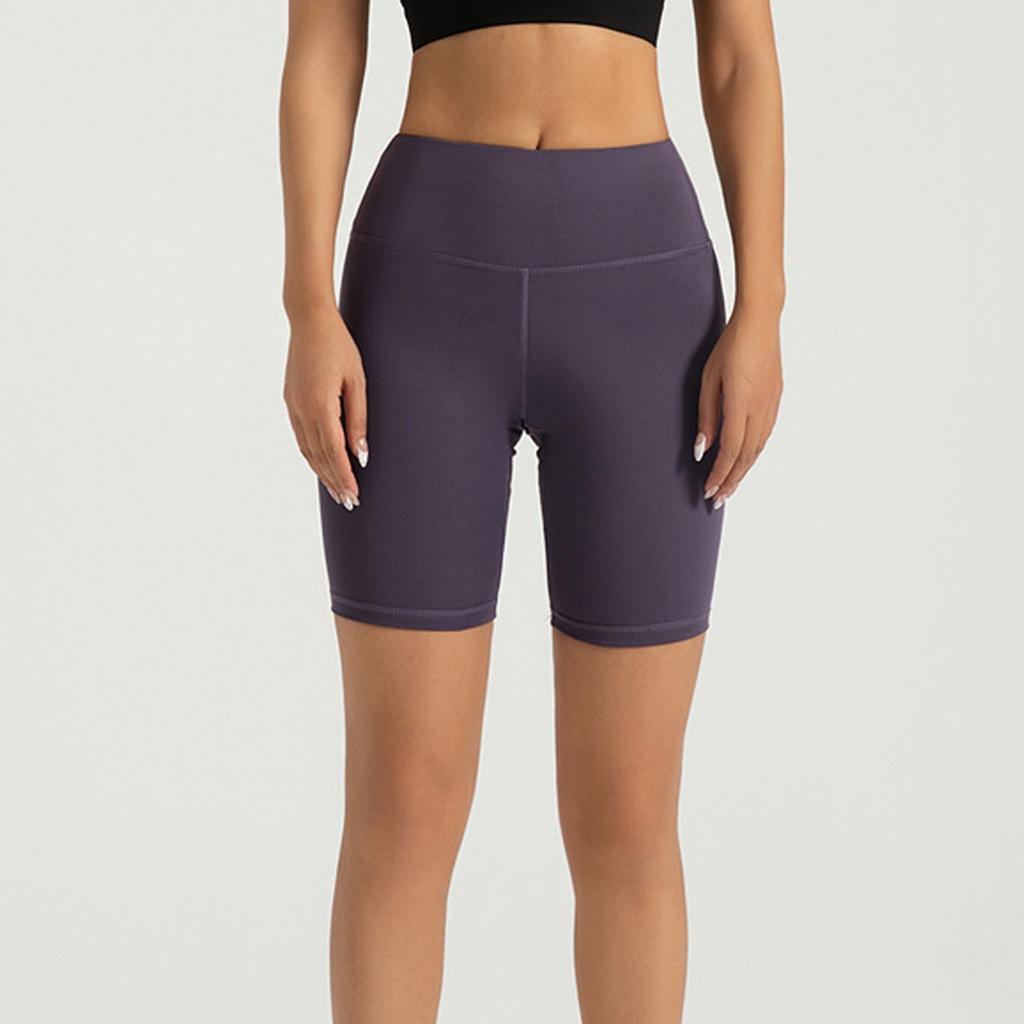 Женские спортивные шорты для фитнеса, персиковые шорты на бедрах, с высокой талией, эластичные колготки для йоги