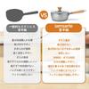SENSARTE Yukihira Pot, Non-Stick, with Lid, 20cm, Single-Handed Saucepan, Yukihira Pot, Induction and Gas Compatible, Saucepan, Milk Pan, Multi-Purpos