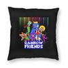 Персонажи Rainbow Friends Квадратная наволочка Чехол на подушку Подушка Декоративная подушка для дома Спальни Машины