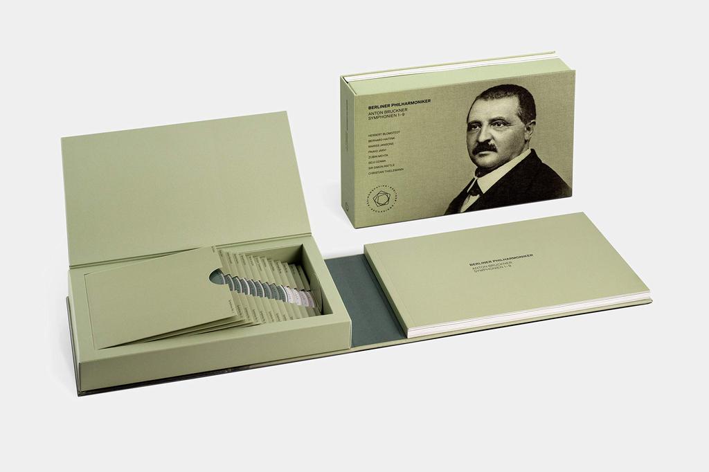 Антон Брукнер: Полное собрание симфоний (Антон Брукнер: Симфонический оркестр 1–9 / Берлинский филармонический оркестр) [9CD+4Blu-ray] [Импорт] [С японской группой и комментарием