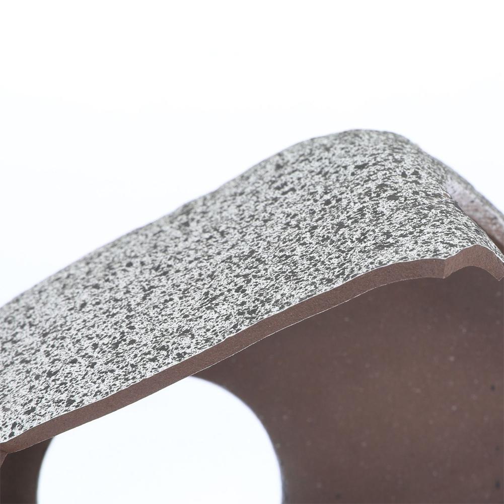 Purple Sand Aquarium Decoration Fish Shrimps Shelter House Pottery Landscaping Ornaments Decor Fish Tank Submarine Cave Decor