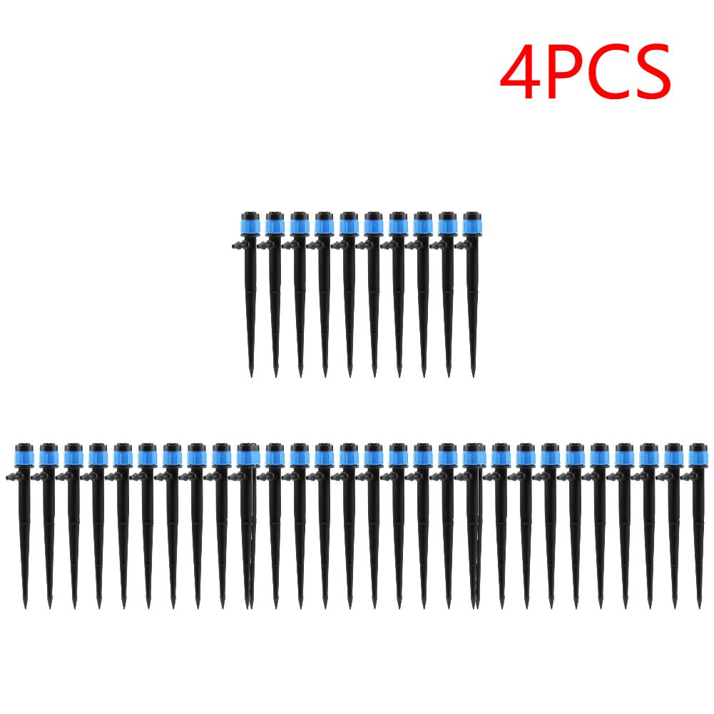 10-40PCS 360° Rotation Sprinkler Watering Dripper Garden Farming Flower Lawn Irrigation Nozzle Locked Connect 1/4 Hose